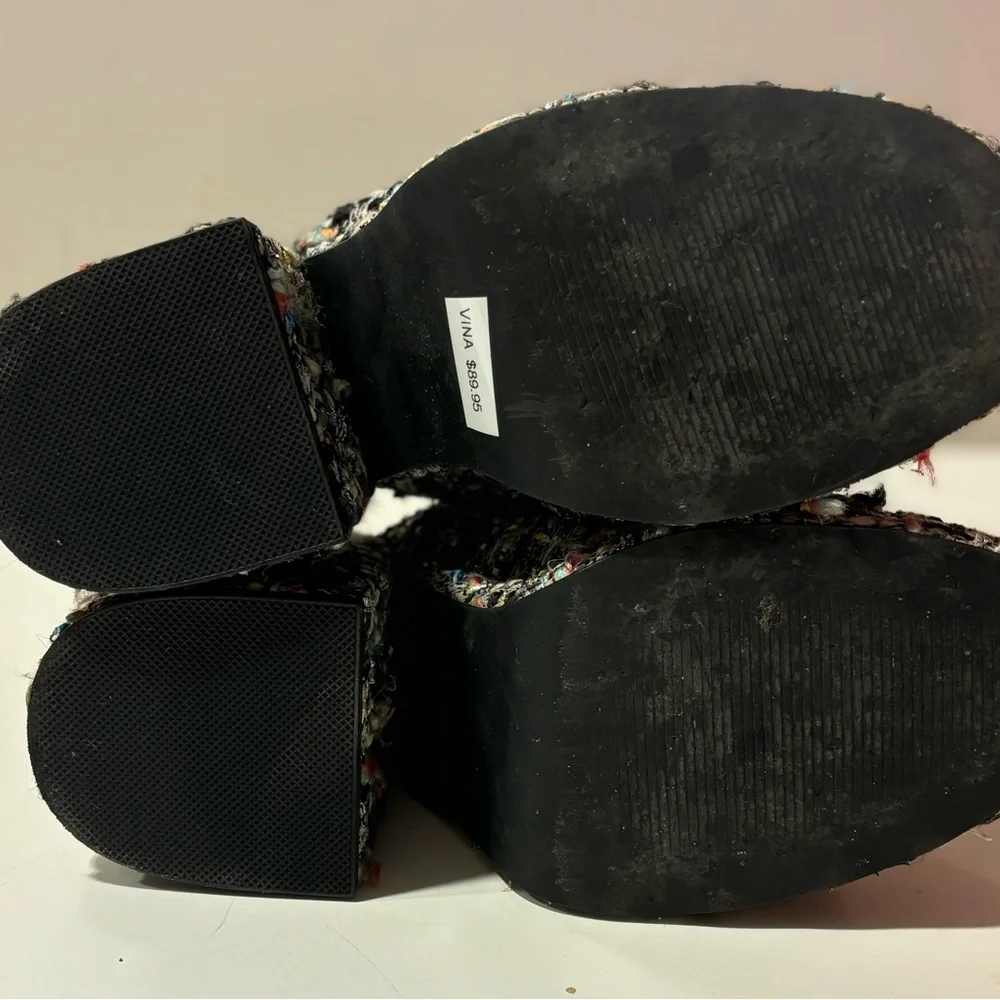 Steve Madden Vina Tweed Platform Heels - Picture 2 of 2